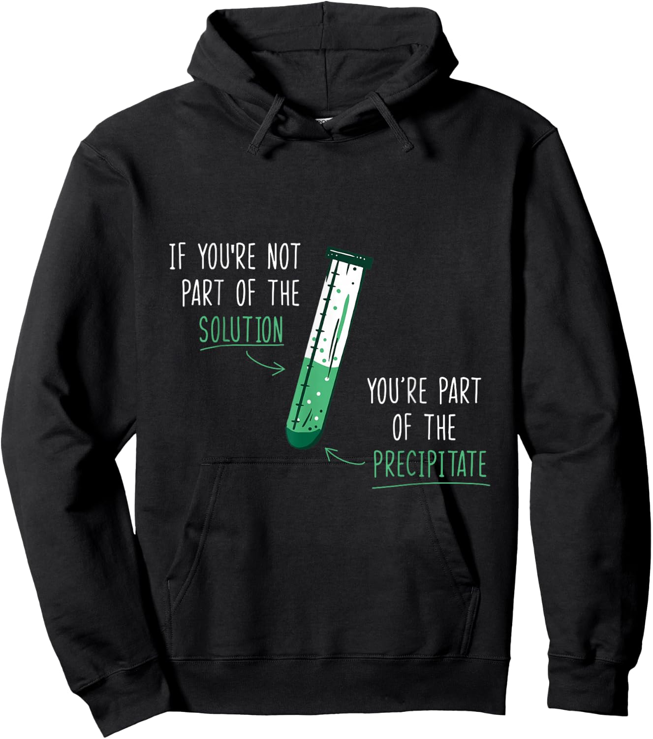 If You're Not Part of the Solution Gift teacher Hoodie - Hoodie | Black