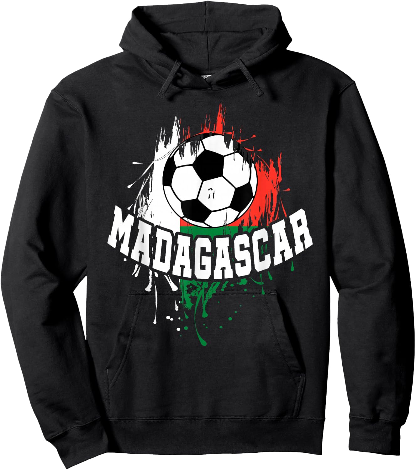 Madagascar Soccer Madagascar Football Malagasy Futbol Hoodie - Hoodie | Black