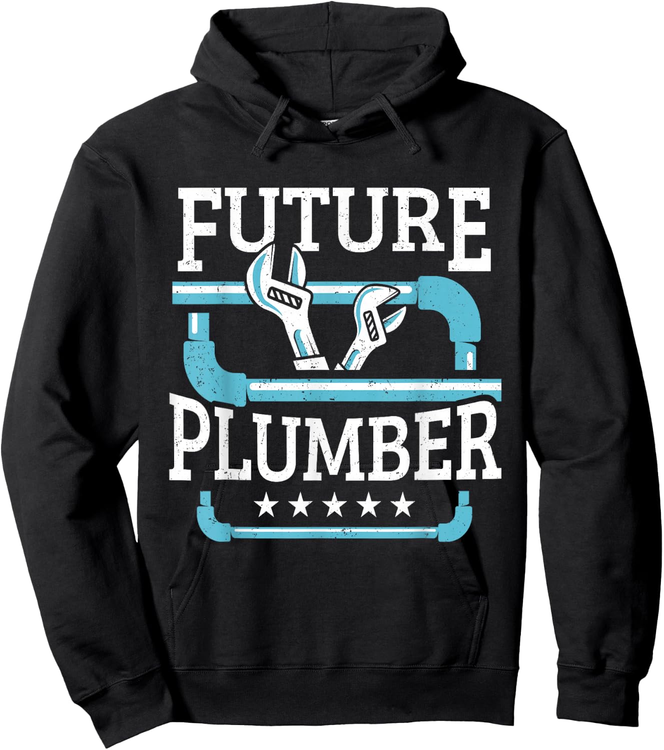 Future Plumber Child's Whistles Hoodie - Hoodie | Black