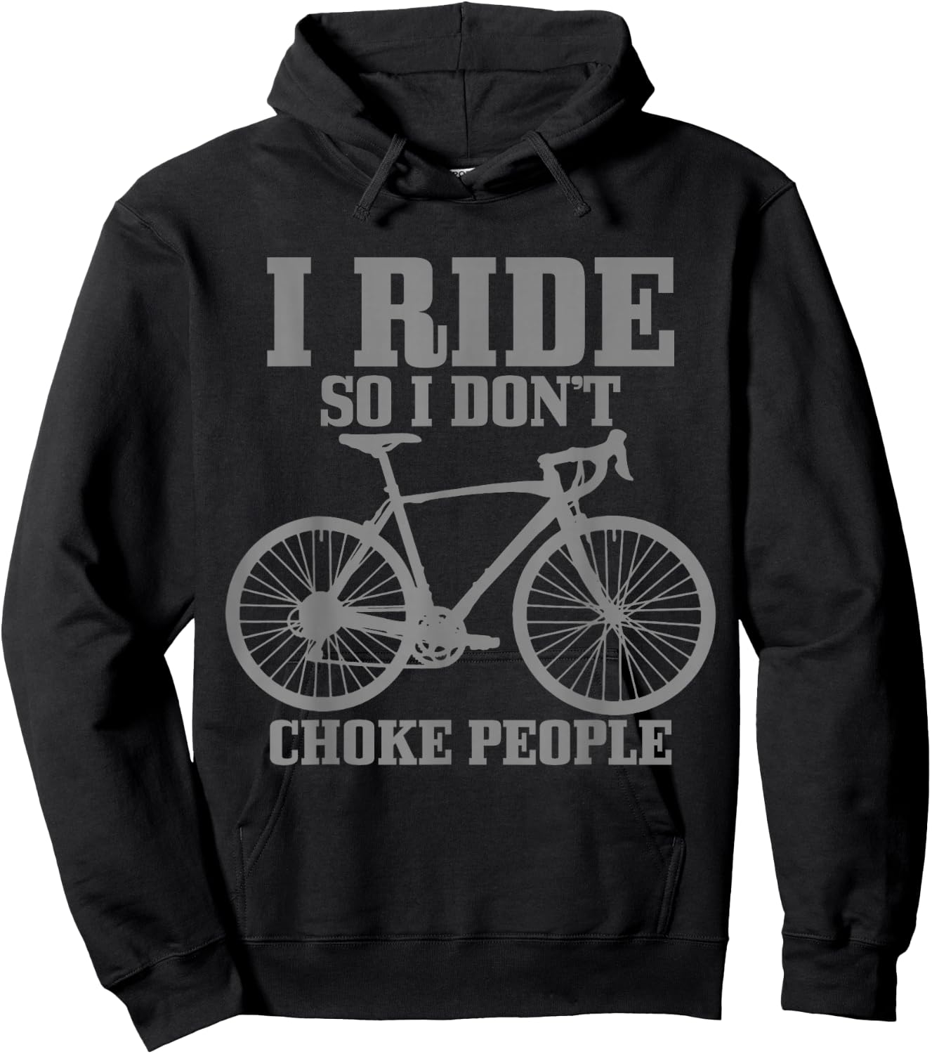 Cycling Funny Road Bike Bicycle Cyclist Men Women Hoodie - Hoodie | Black