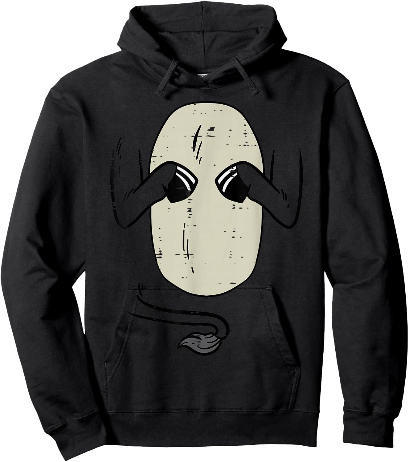 Donkey Body Costume Funny Halloween Animal Men Women Kids Hoodie - Hoodie | Black