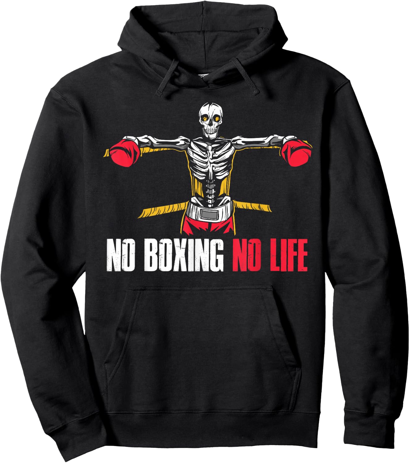 No Boxing No Life Hoodie - Hoodie | Black