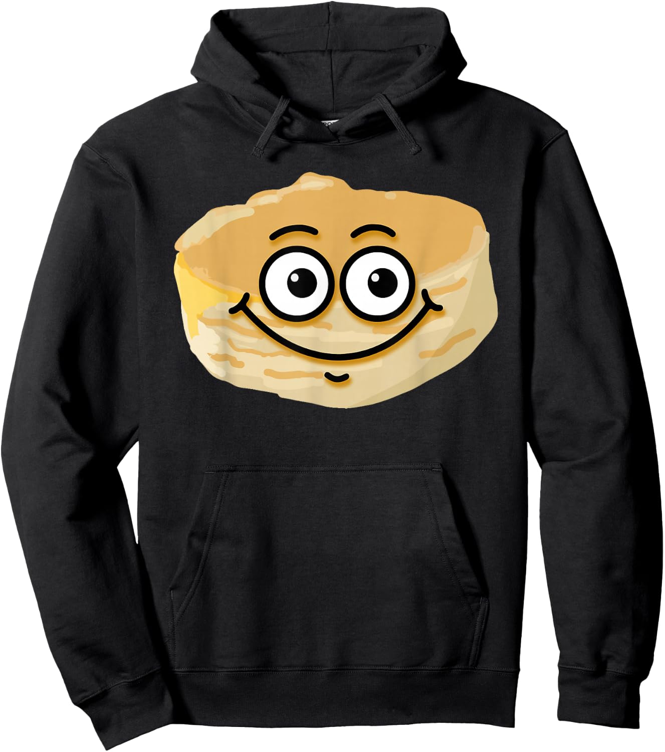 Buttermilk Biscuit Funny Cartoon Halloween Costume Hoodie - Hoodie | Black