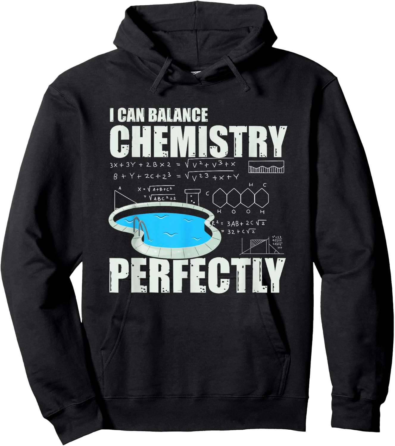 Pool Guy Design for Swimming Pool Boy and Pool Cleaner Hoodie - Hoodie | Black