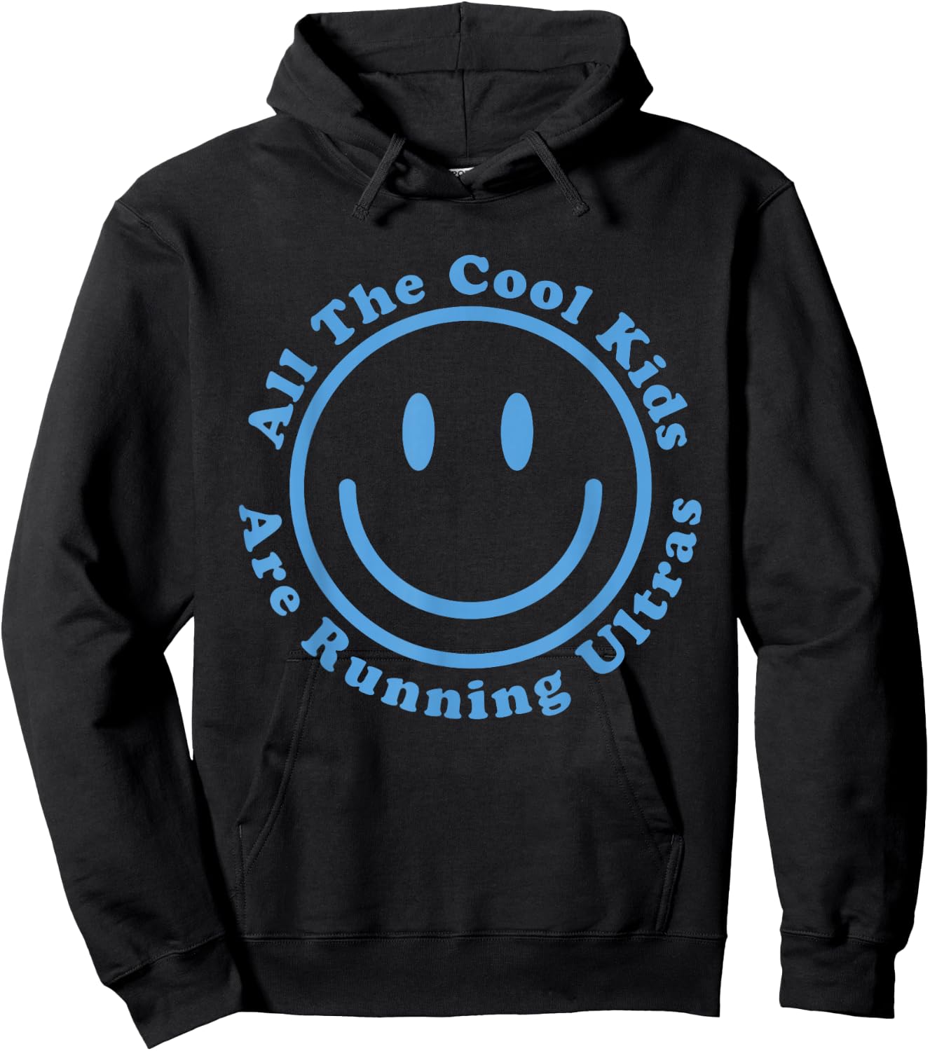 Ultra Running Trail Runner Ultramarathon All the Cool Kids Hoodie - Hoodie | Black