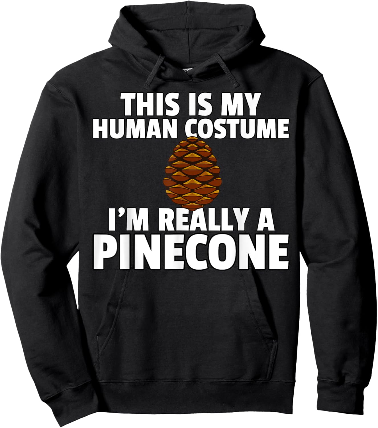 Pinecone Pine Cones Tree Hoodie - Hoodie | Black