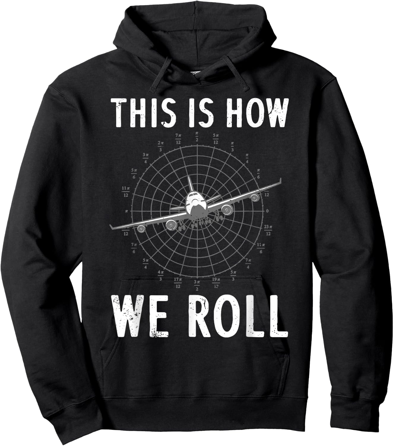 Cool Pilot Art Women Aviation Aviator Airplane Pilot Hoodie - Hoodie | Black