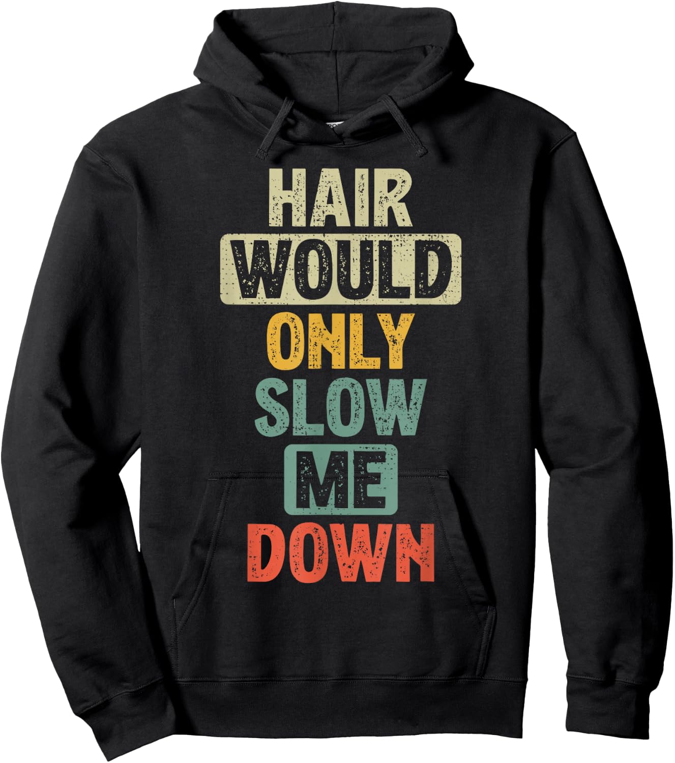 Hilarious Bald majesti Hoodie - Hoodie | Black