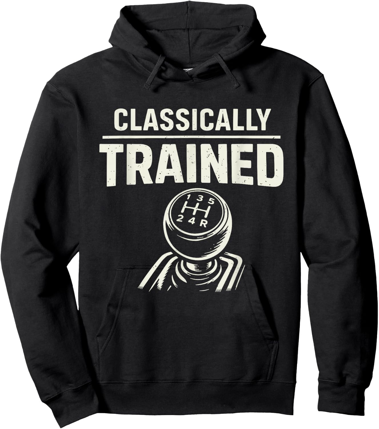 Classically Trained Manual Transmission Driver Hoodie - Hoodie | Black