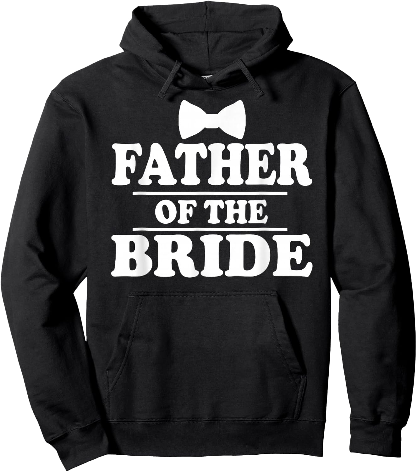 Father Of The Bride Wedding Bachelor Party Hoodie - Hoodie | Black