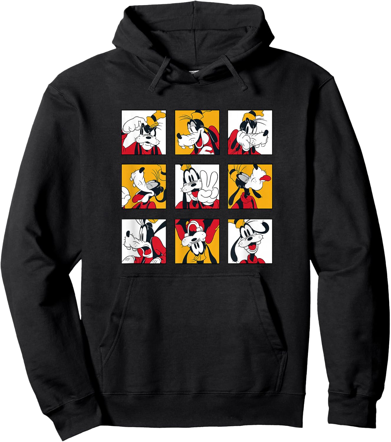 Goofy Grid of Emotions Hoodie - Hoodie | Black
