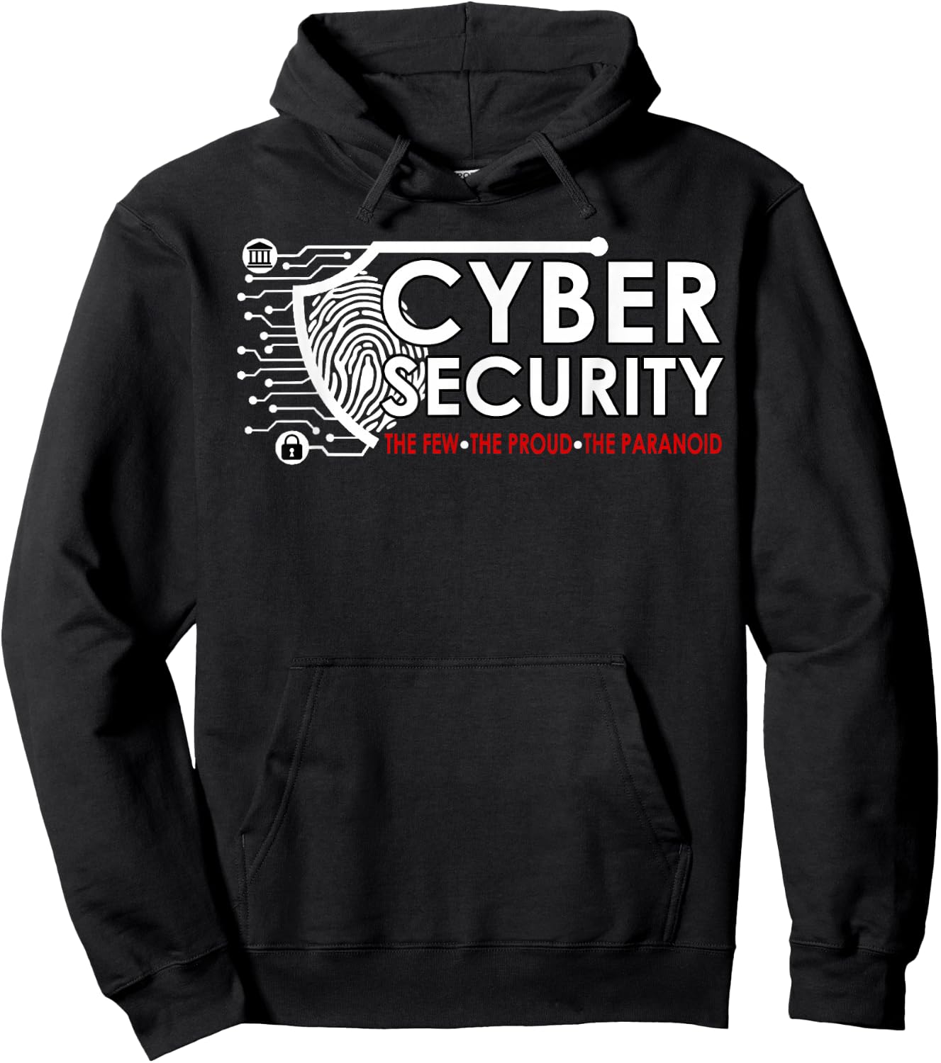 Cyber Security Humor for Tech Nerds Hackers and Engineers Hoodie - Hoodie | Black