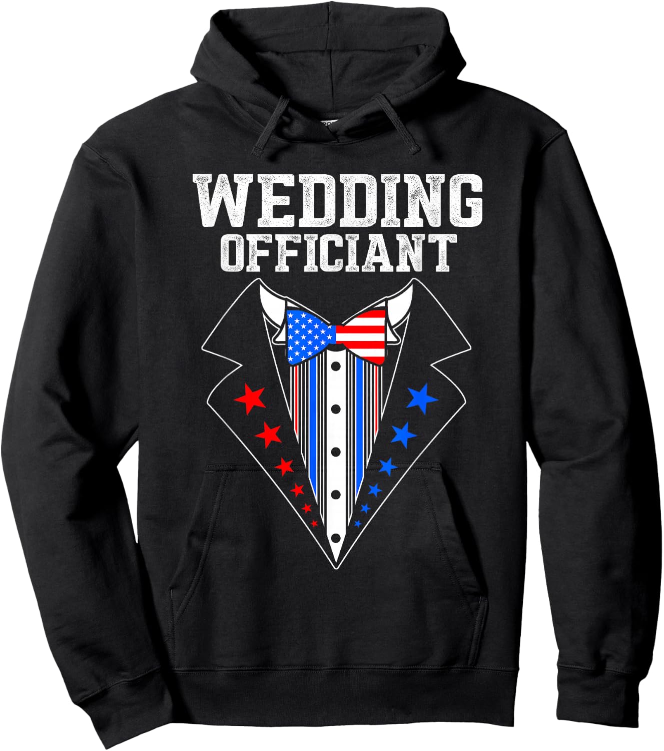 Wedding Officiant Proposals Internet Ordained Minister Gift Hoodie - Hoodie | Black