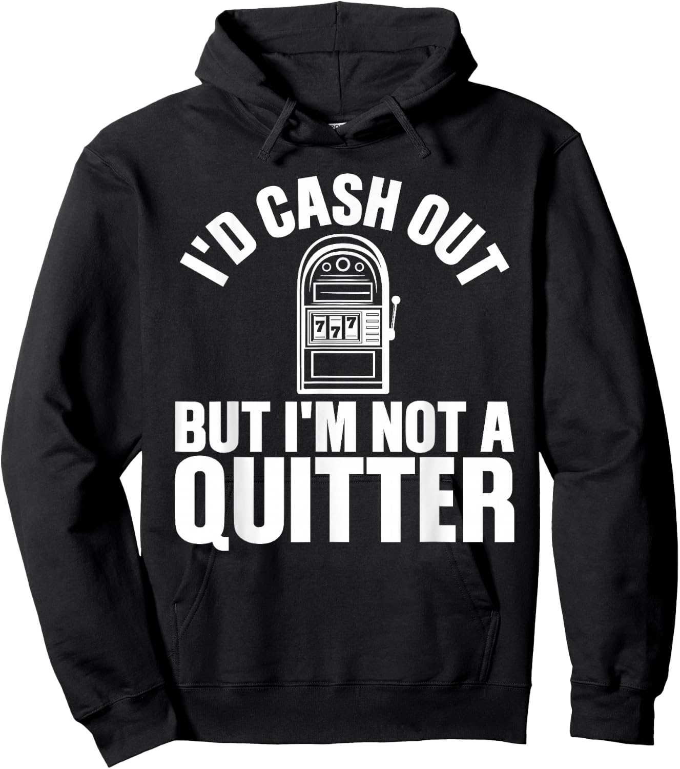 Funny Casino Designs Women Gambling Game Players Hoodie - Hoodie | Black