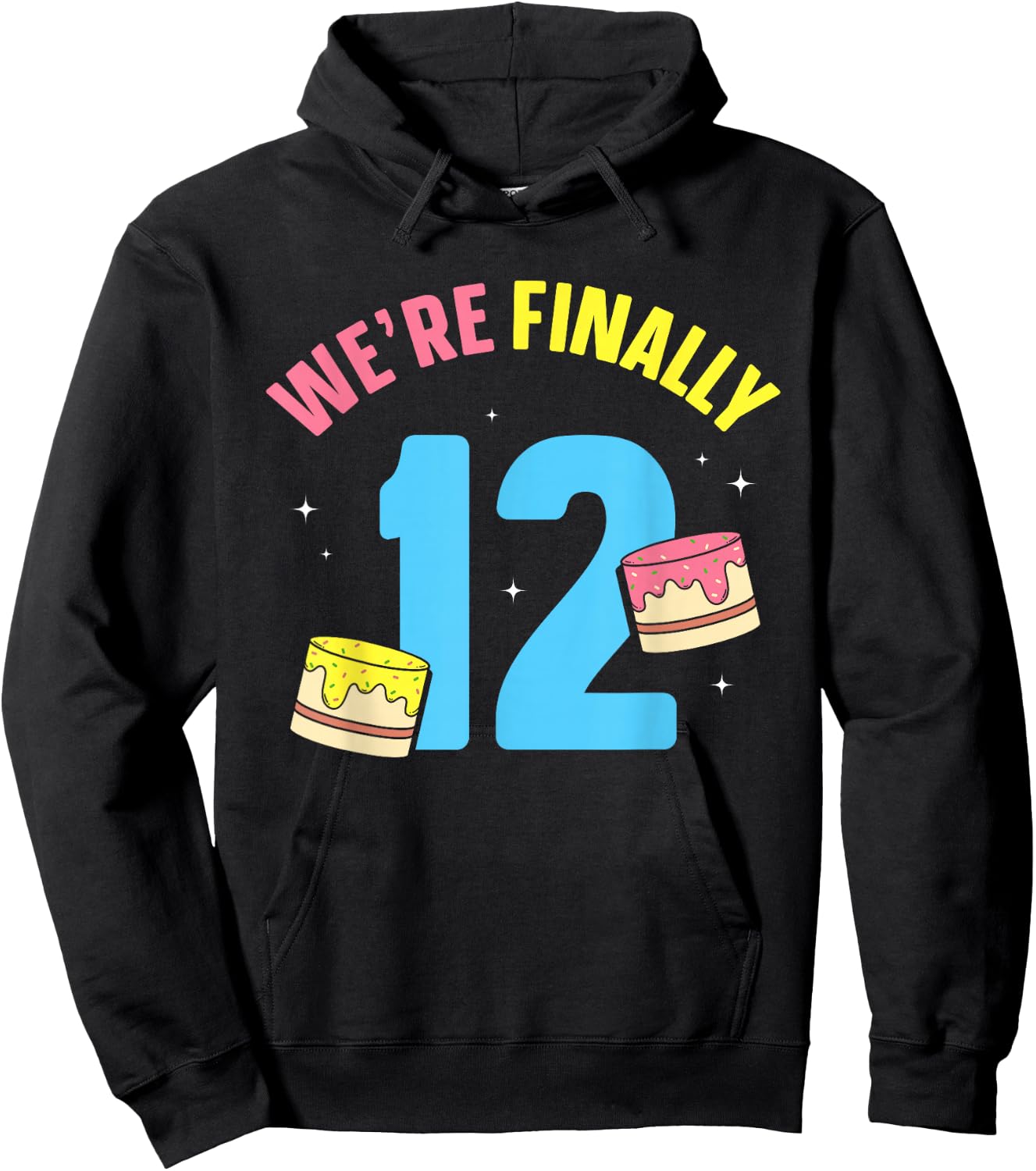 Wir Sind Endlich 12th Birthday Zwilling Gemini Hoodie - Hoodie | Black