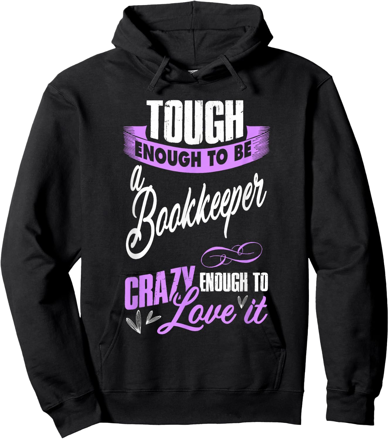 bookkeeper accountant Gift secretary and auditor Hoodie - Hoodie | Black