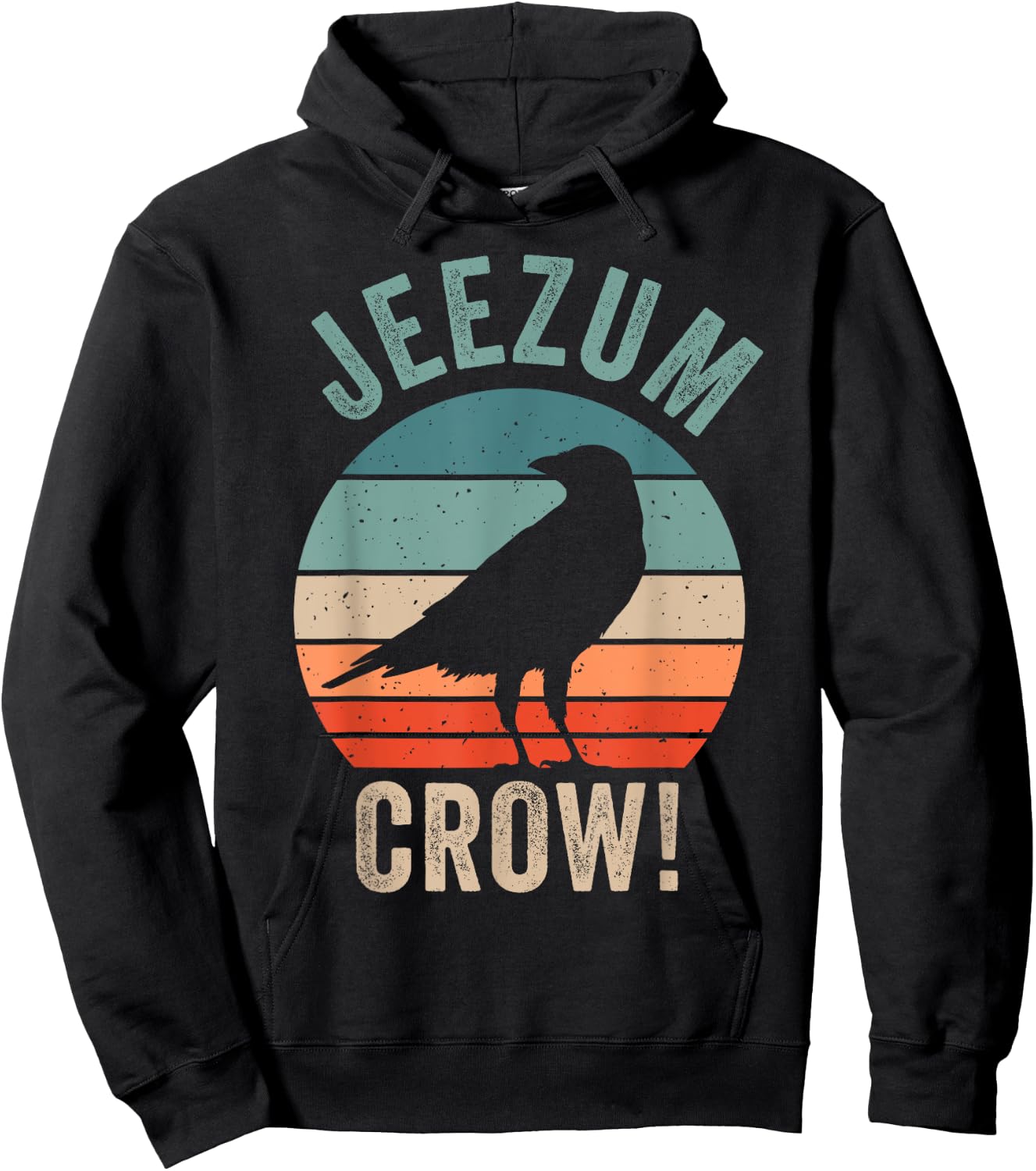 Jeezum Crow Vermont Raven Hoodie - Hoodie | Black