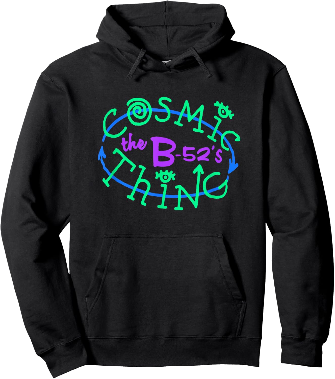 The B-52s - Cosmic Thing Hoodie - Hoodie | Black