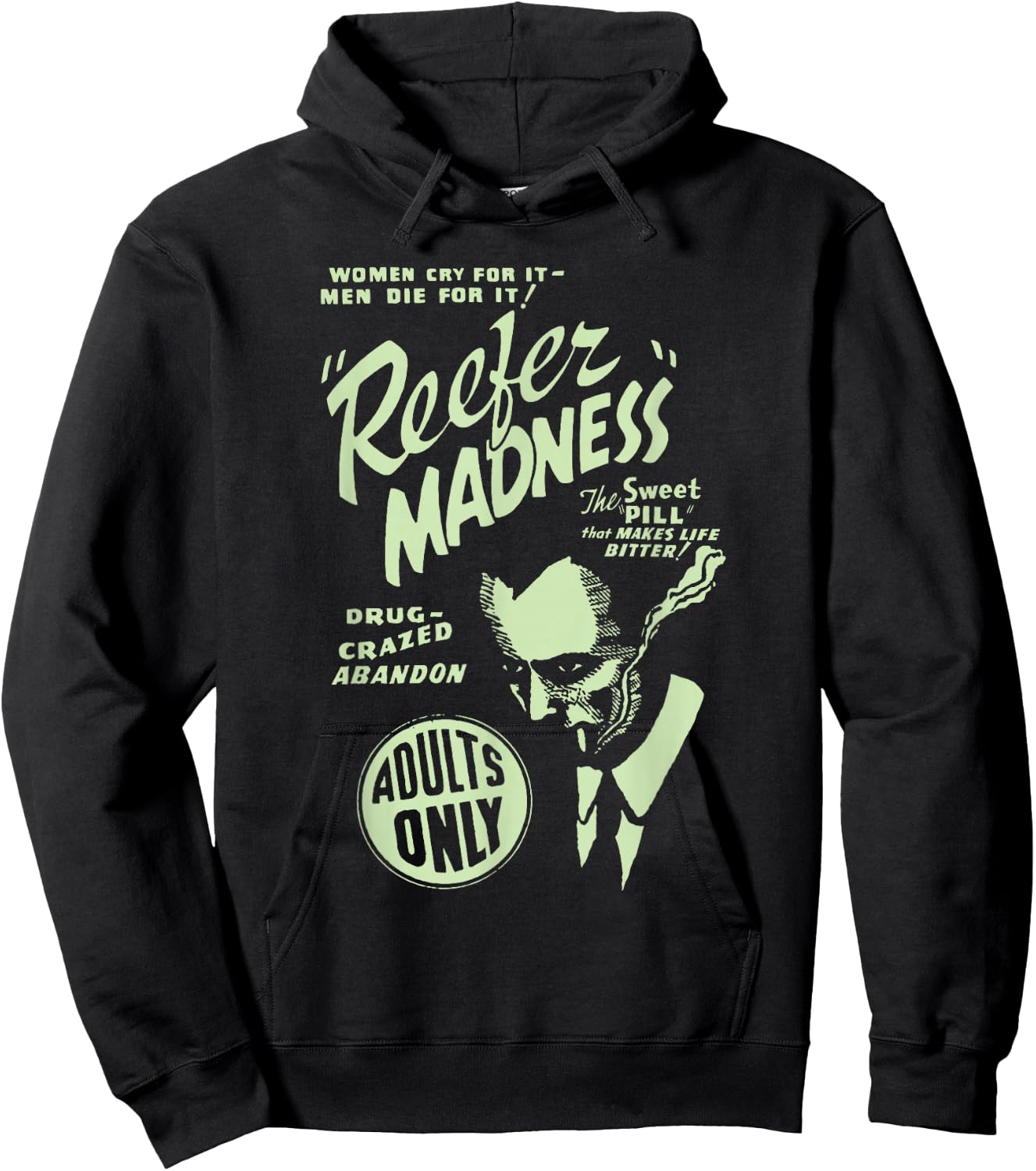Dog Reefer Madness Hoodie - Hoodie | Black