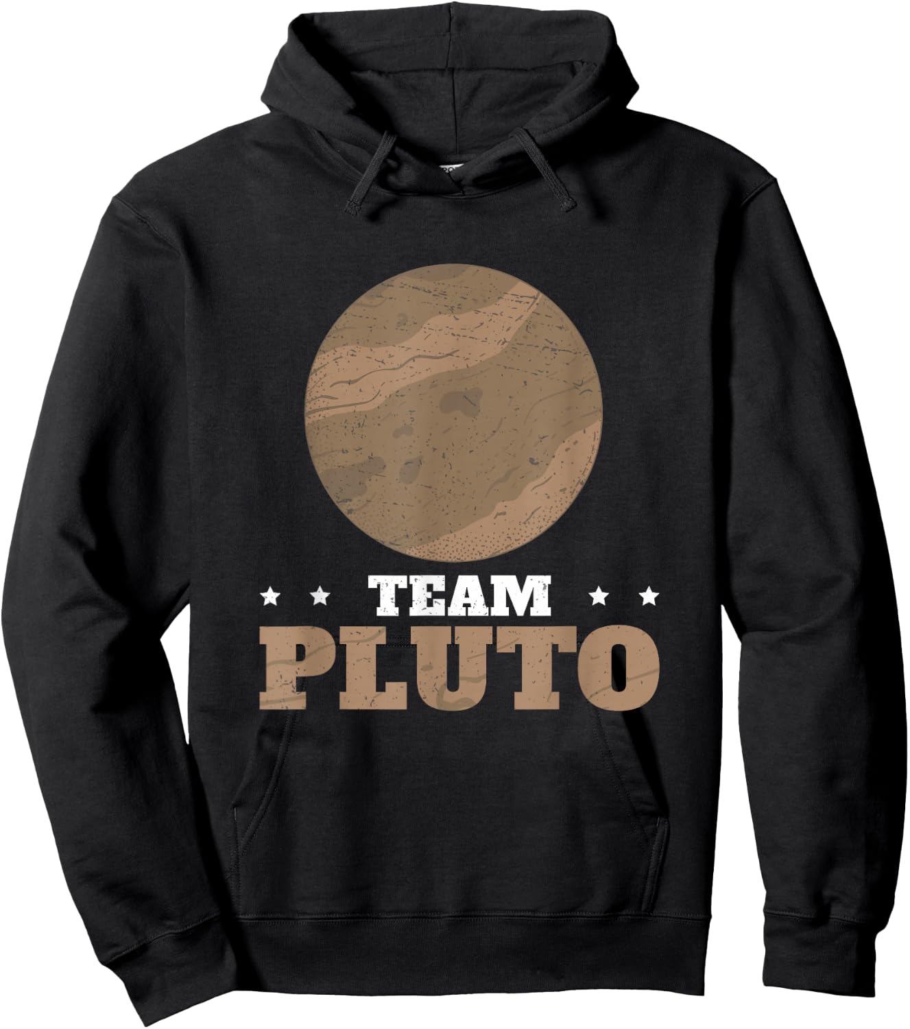 Team Pluto Awesome Dwarf Planet Astronomy Planetary Science Hoodie - Hoodie | Black