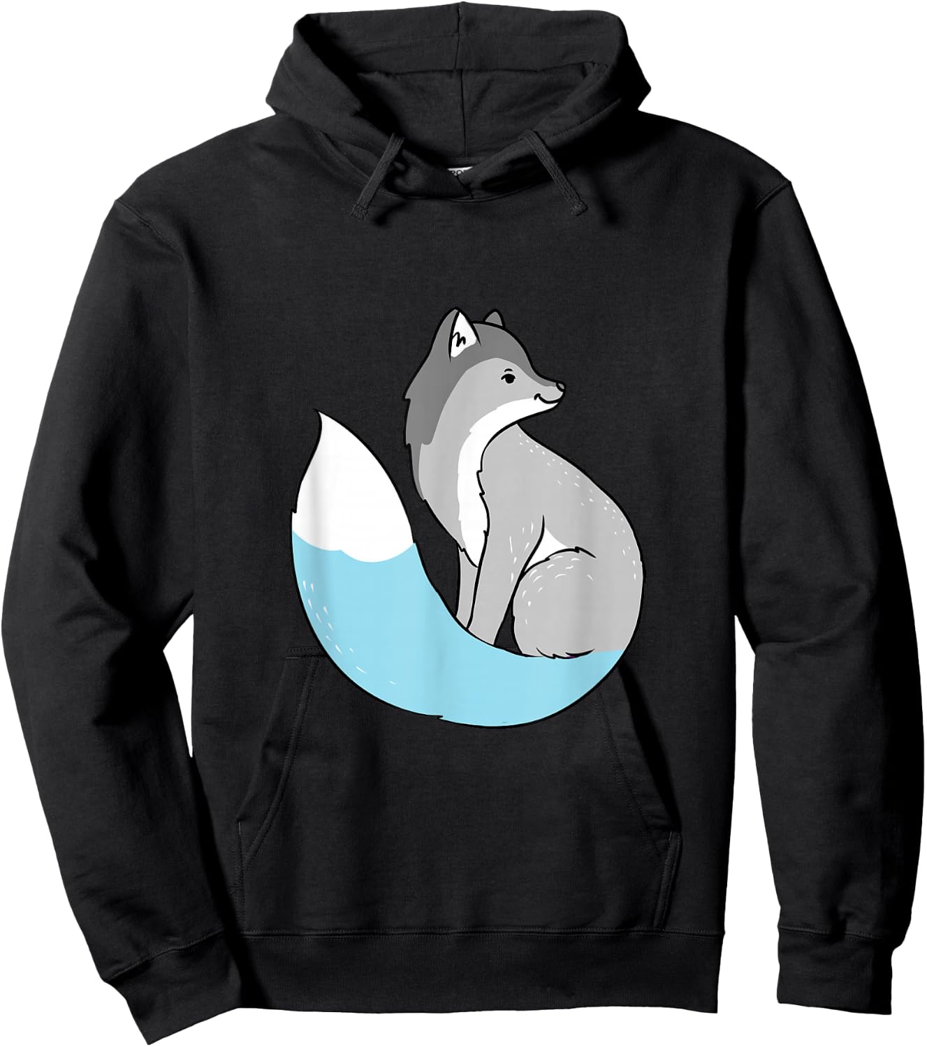 Demiboy Fox Demiboy Pride Hoodie - Hoodie | Black