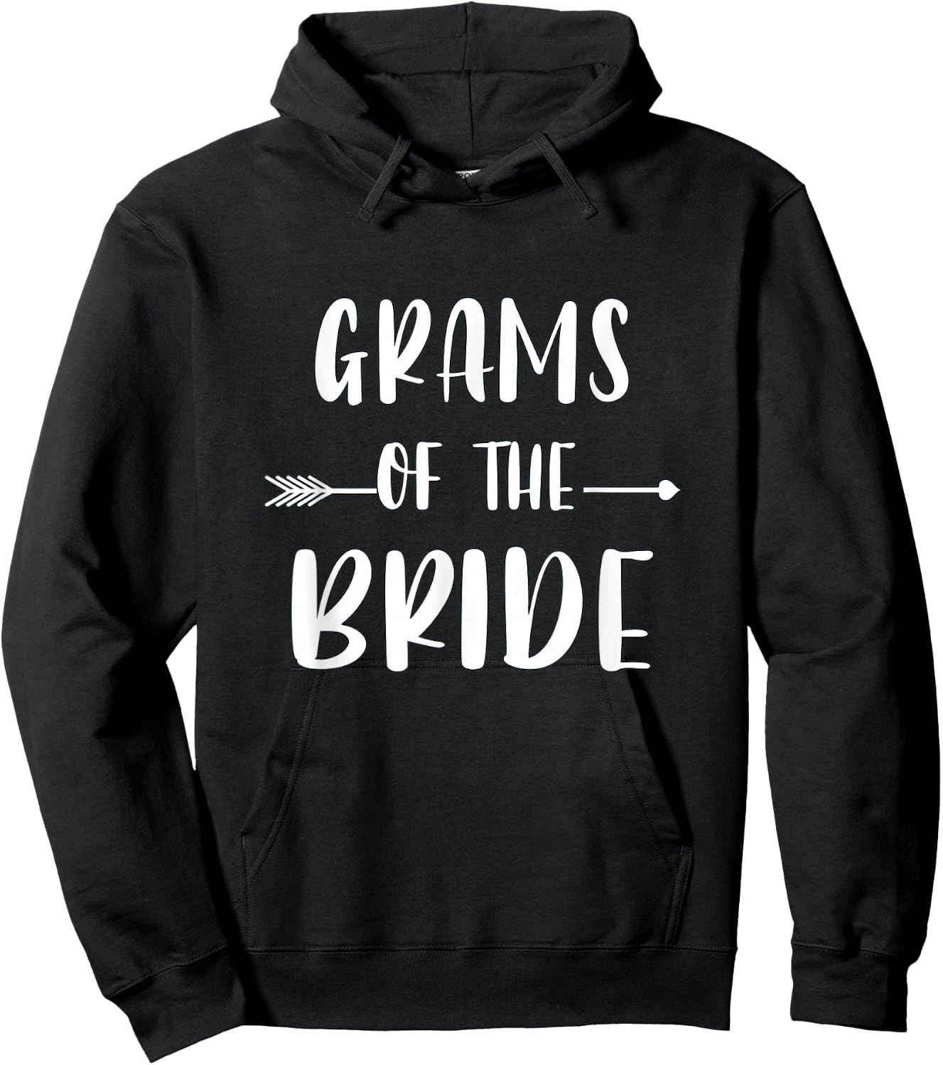 Grams Of The Bride Wedding Party Matching Bridal Party Hoodie - Hoodie | Black