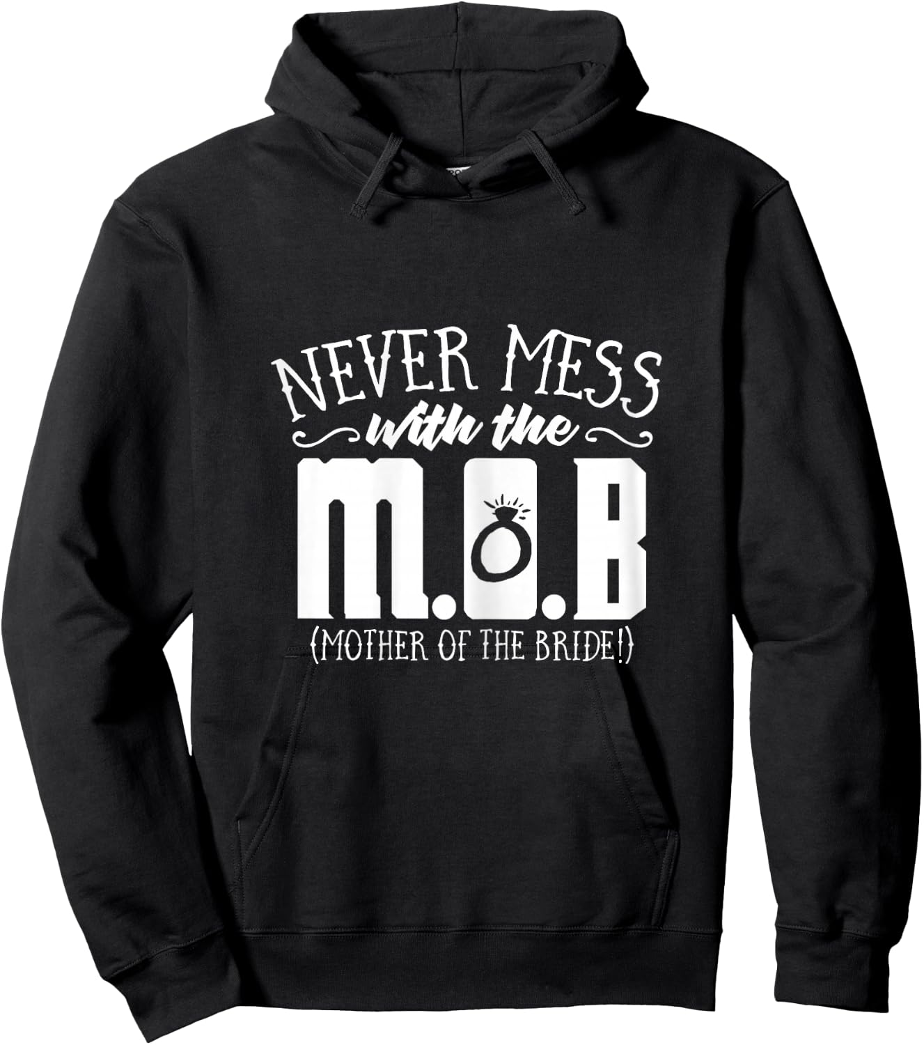 Funny Mother of the Bride Gifts | Mother of the Bride Shirts Hoodie - Hoodie | Black