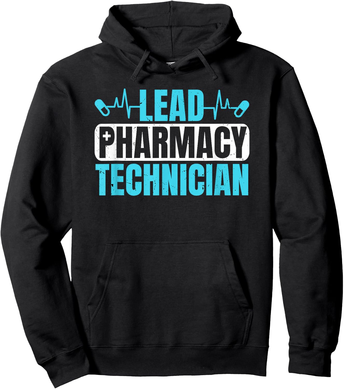 Lead Pharmacy Technician CPhT Pharmacy Tech Graduation Hoodie - Hoodie | Black