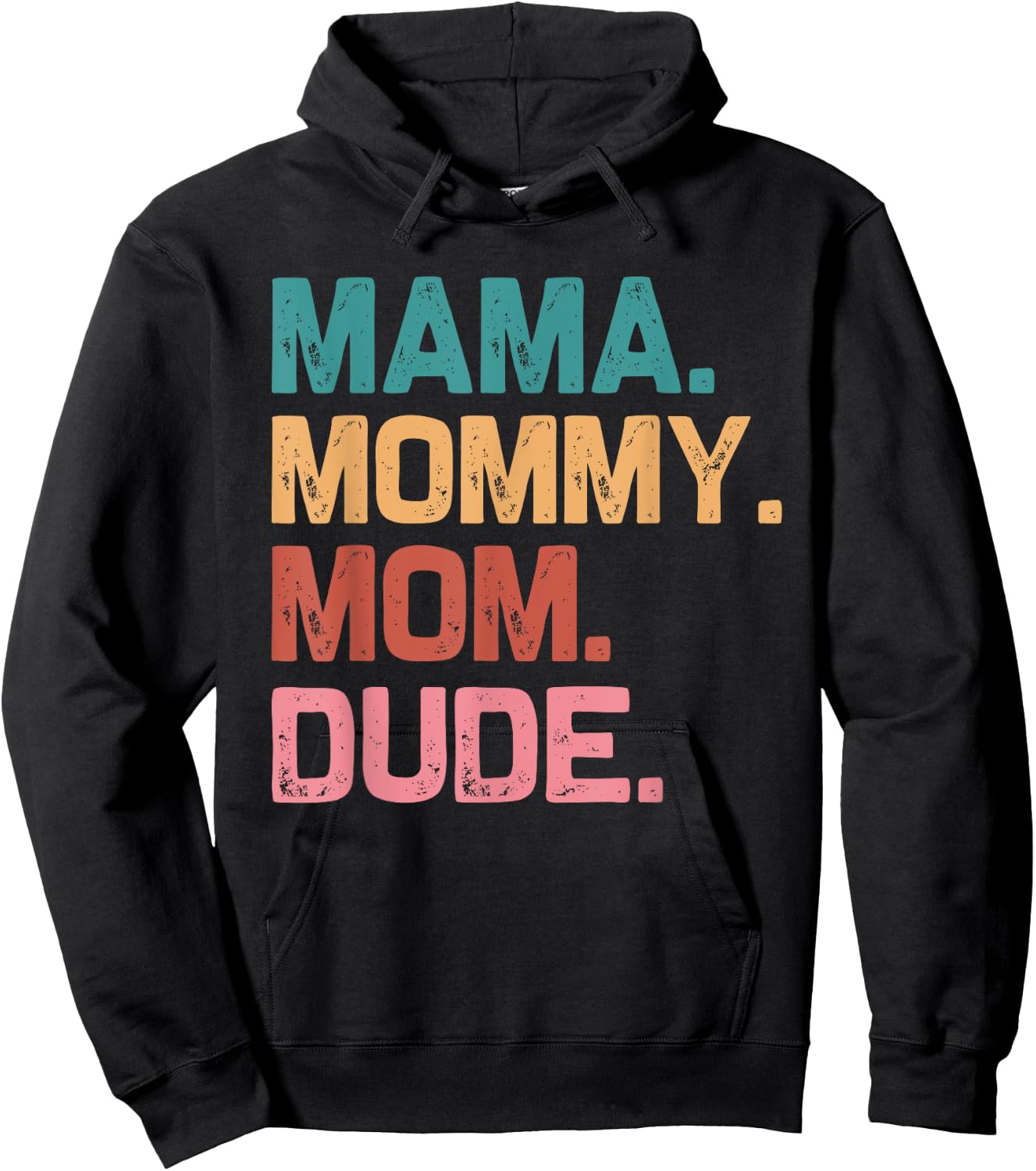 Boy Mom Life Funny Mom Mama Mommy Mom Dude Hoodie - Hoodie | Black