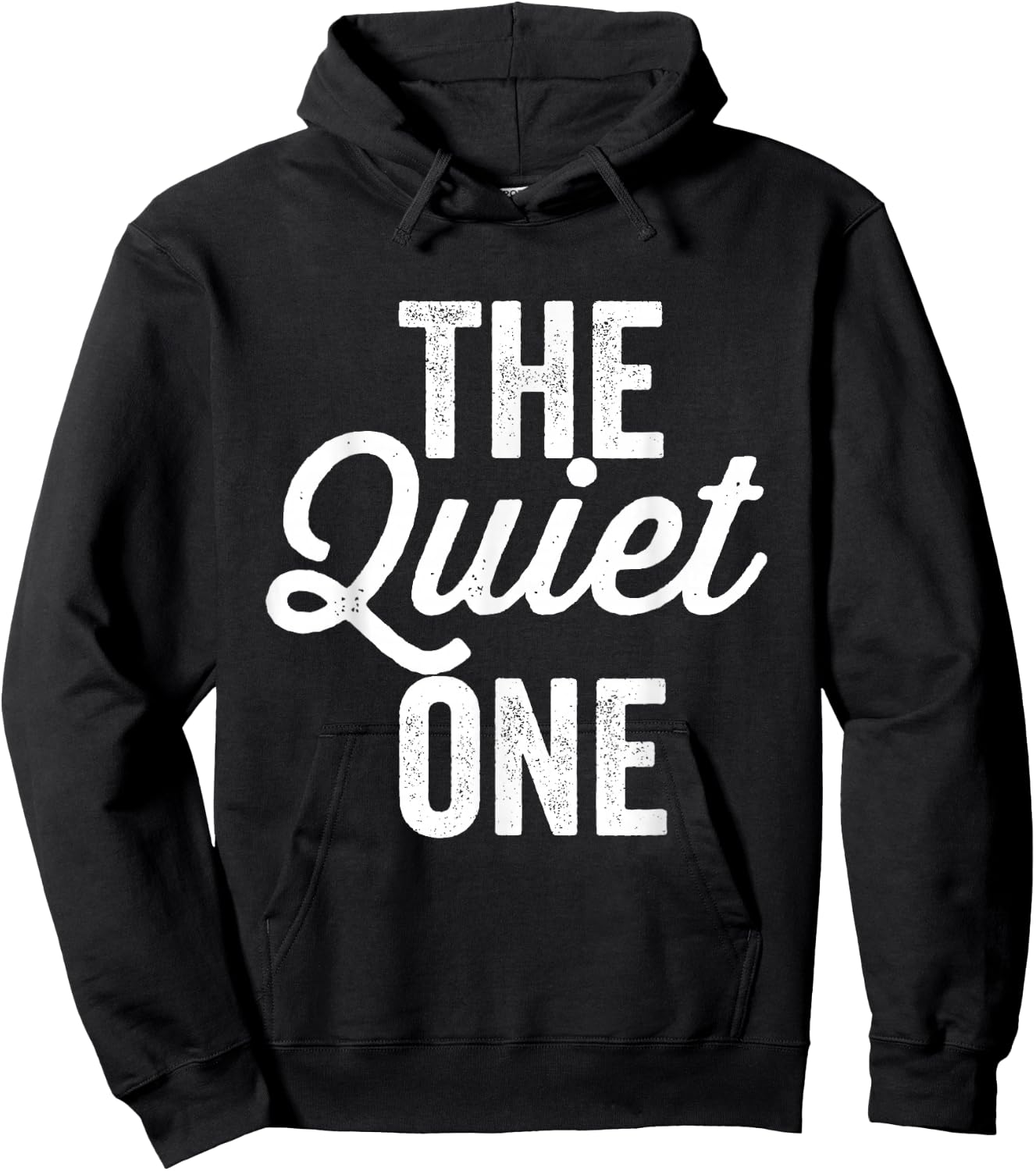 The Quiet One Loud One Matching Couples Bff Bestfriend Hoodie - Hoodie | Black