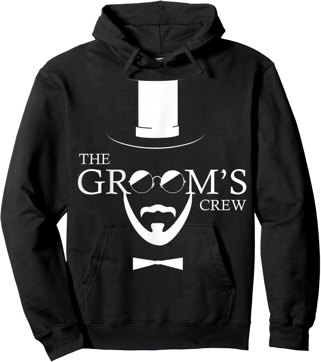 The Groom´s Crew Wedding Hoodie - Hoodie | Black