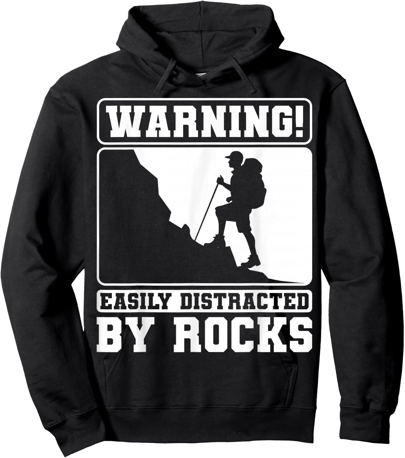 Easily Distracted By Rocks Earth Geology Scientist Geologist Hoodie - Hoodie | Black