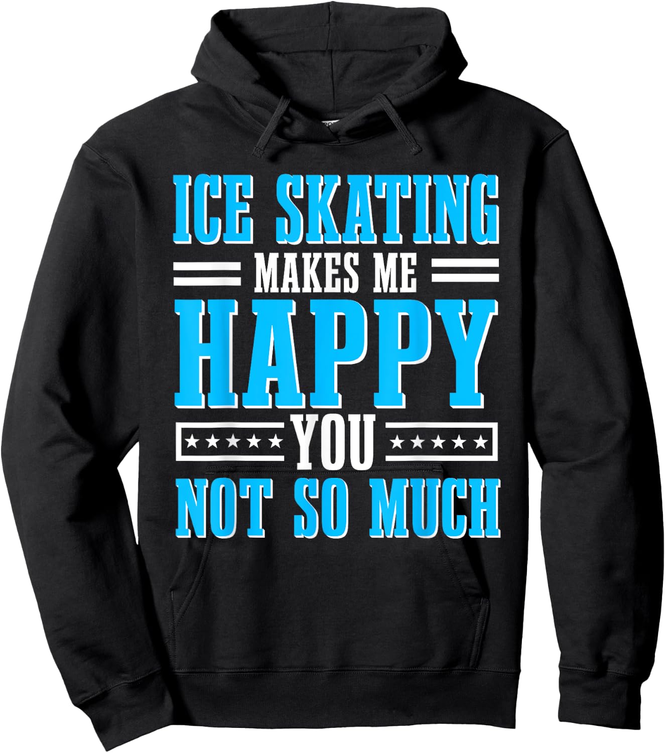 Ice Skating Figure Skater Skating Sport Hoodie - Hoodie | Black