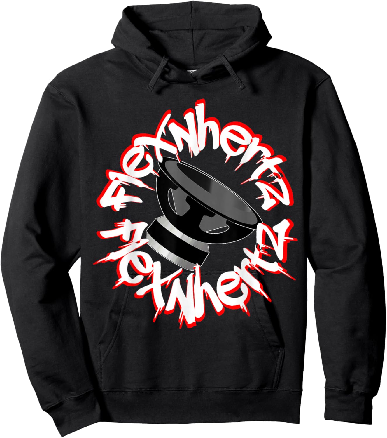 FlexNhertz car audio spl Hoodie - Hoodie | Black