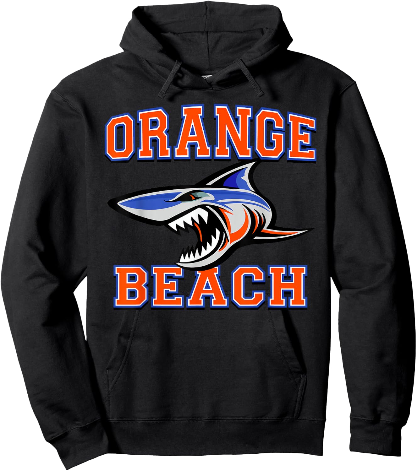 Orange Beach Makos Team Spirit Men Women Kids Hoodie - Hoodie | Black