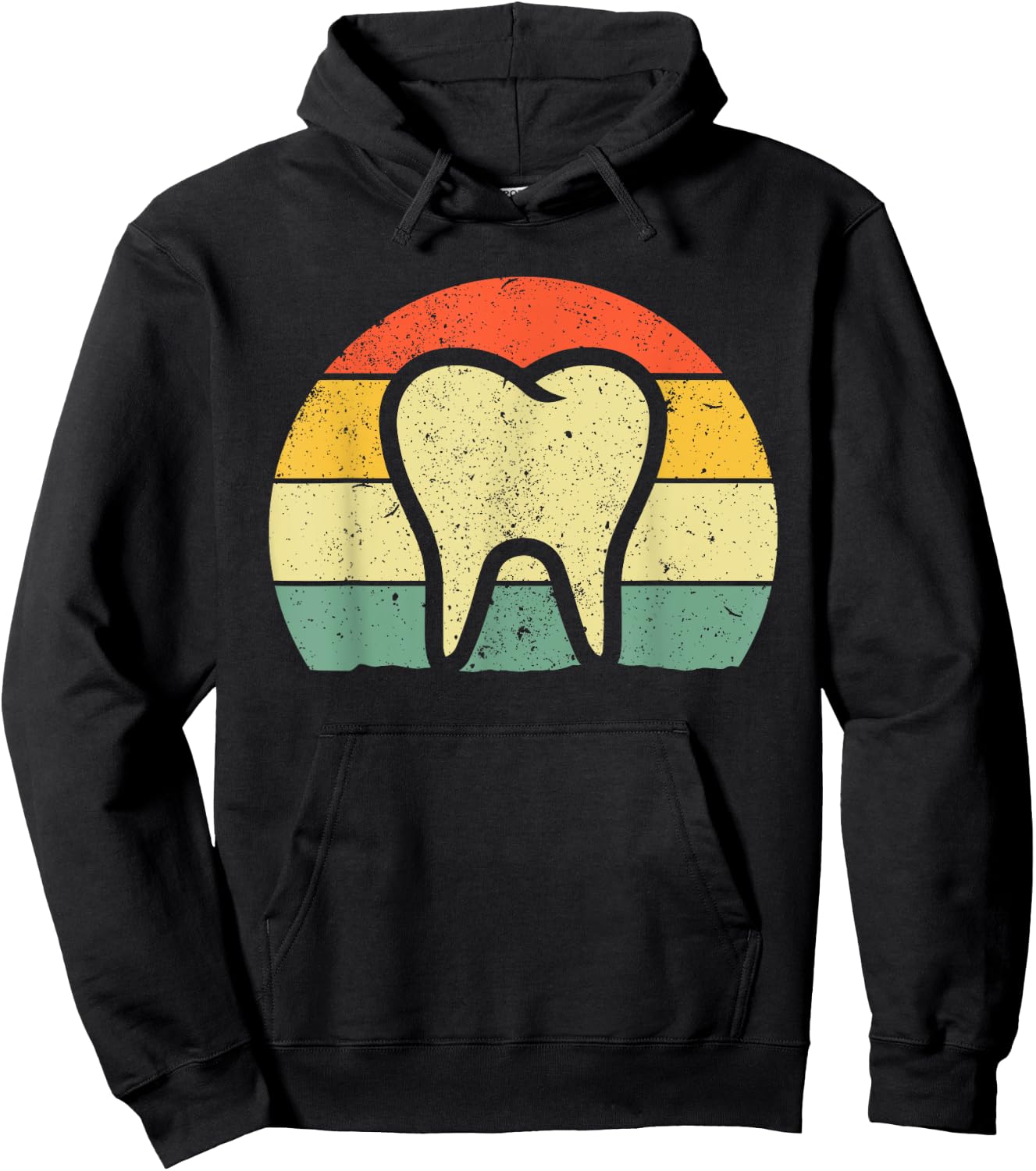 Funny Dentist Orthodontics Design Tooth Dental Hygienist Hoodie - Hoodie | Black