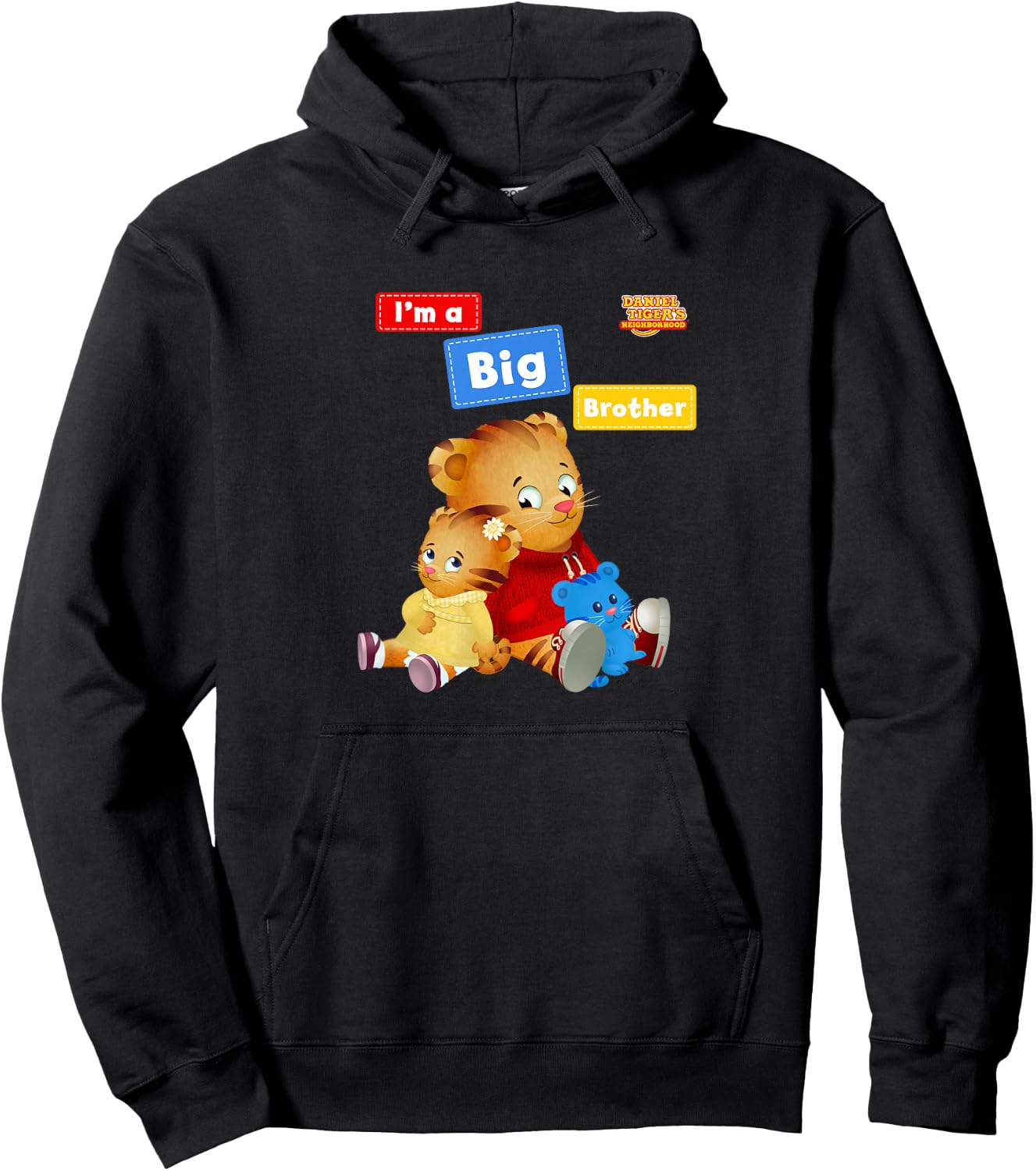 Kids Daniel Tiger's Neighborhood: Big Brother! Hoodie - Hoodie | Black
