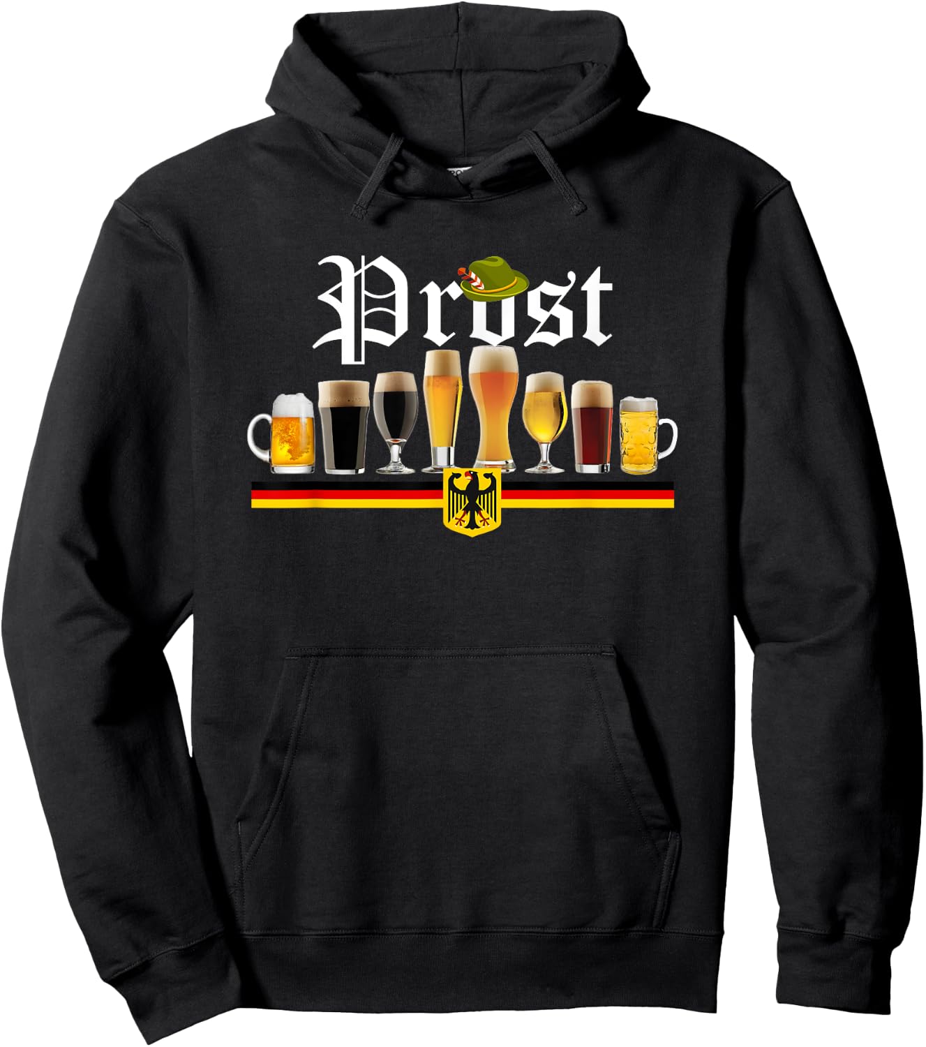 Celebrate Diversity Beer IPA Oktoberfest Prost Hoodie - Hoodie | Black
