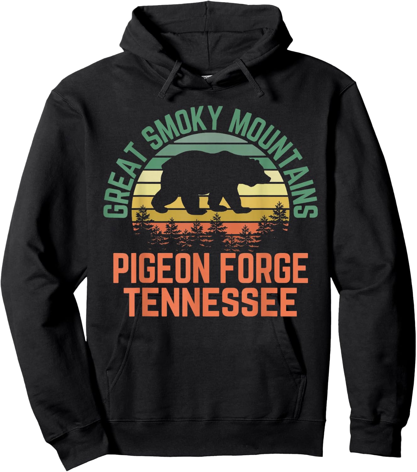 Pigeon Forge Hoodie - Hoodie | Black