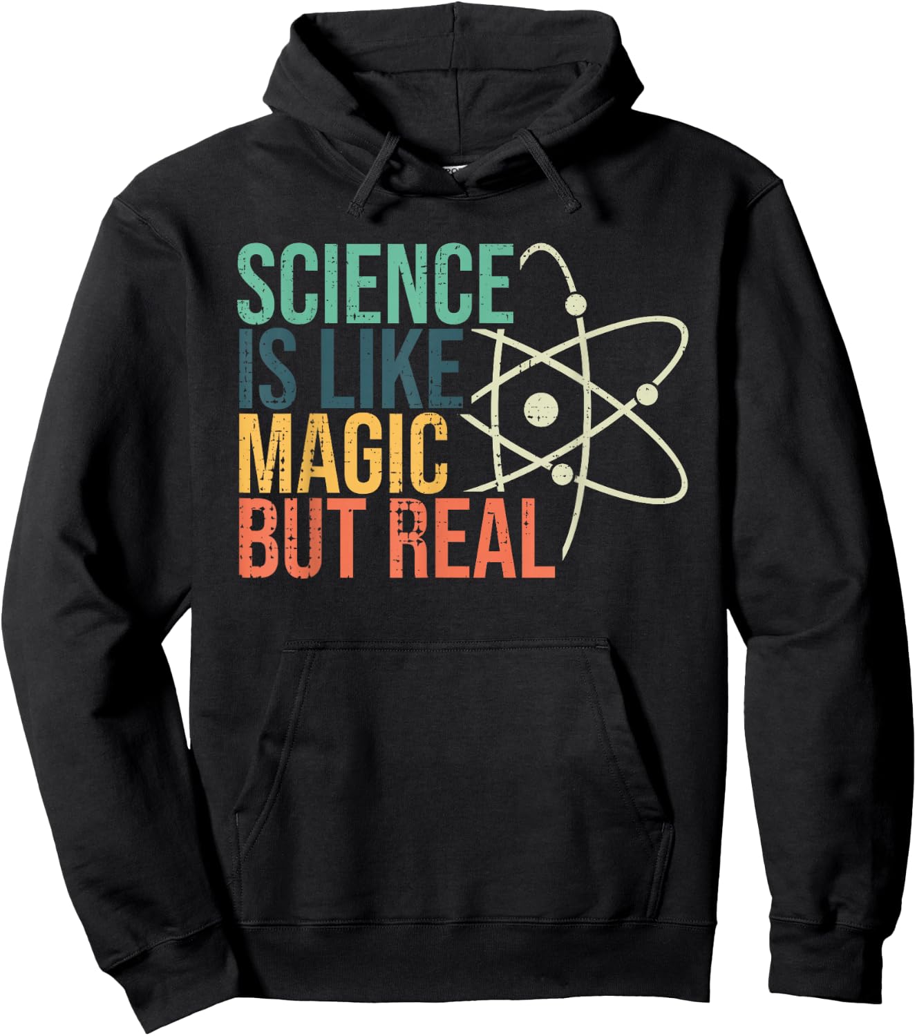 Science Is Like Magic But Real Science Nerd Science Teacher Hoodie - Hoodie | Black