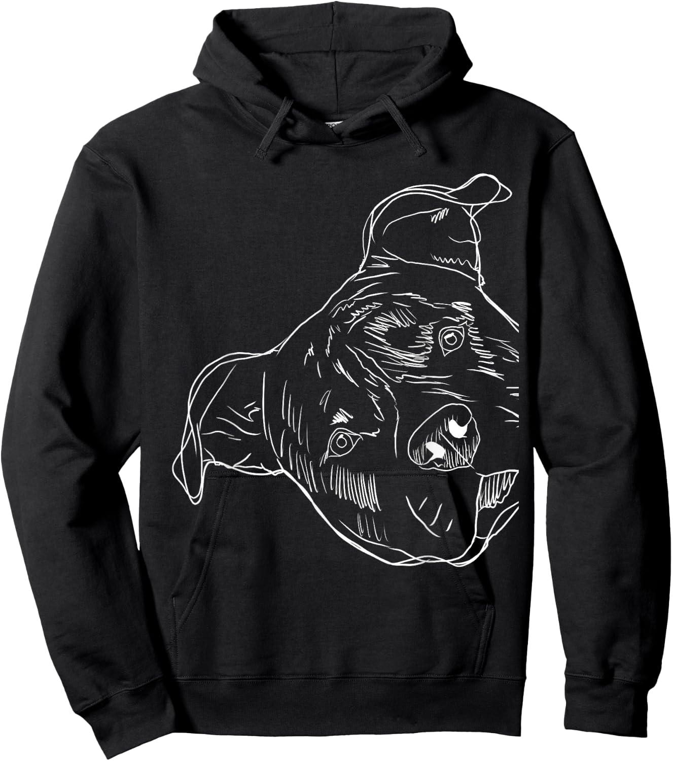 Funny Dog American Staffordshire Terrier Hoodie - Hoodie | Black