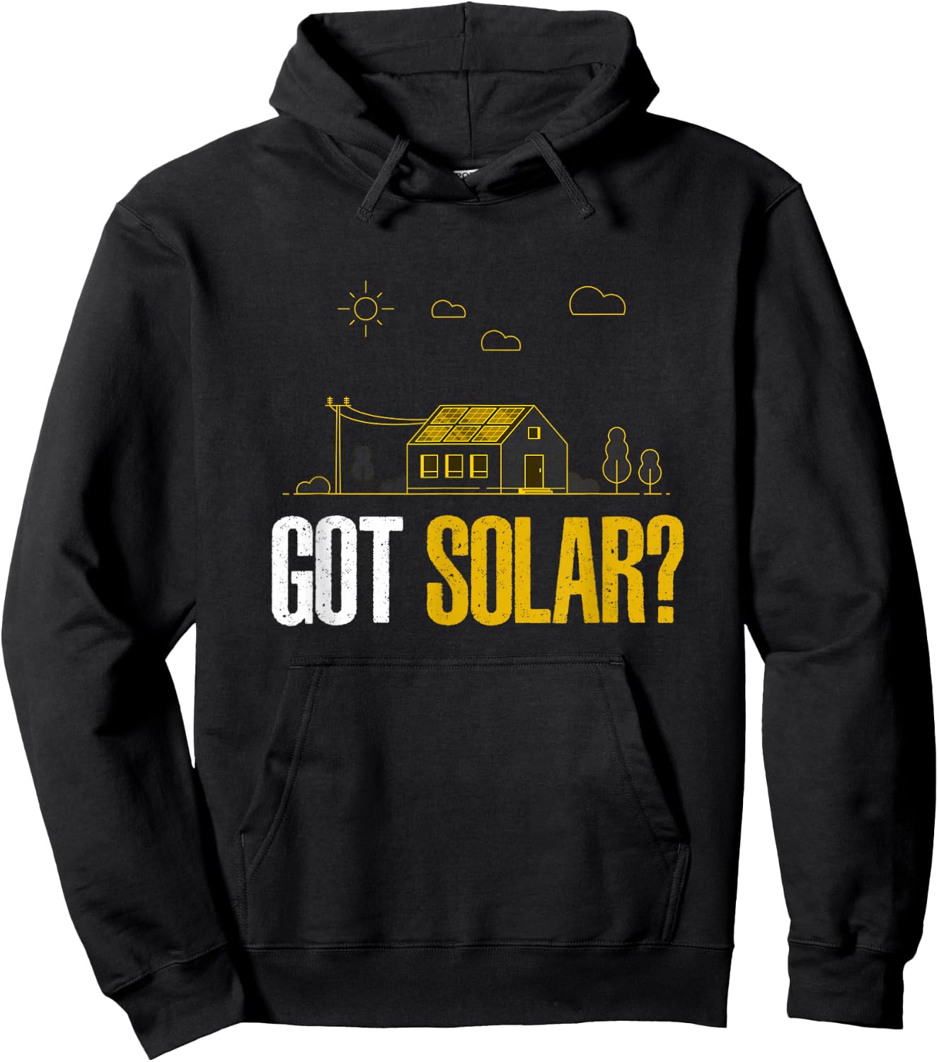 Solar Energy Got Solar Panels Funny Solar Power Hoodie - Hoodie | Black