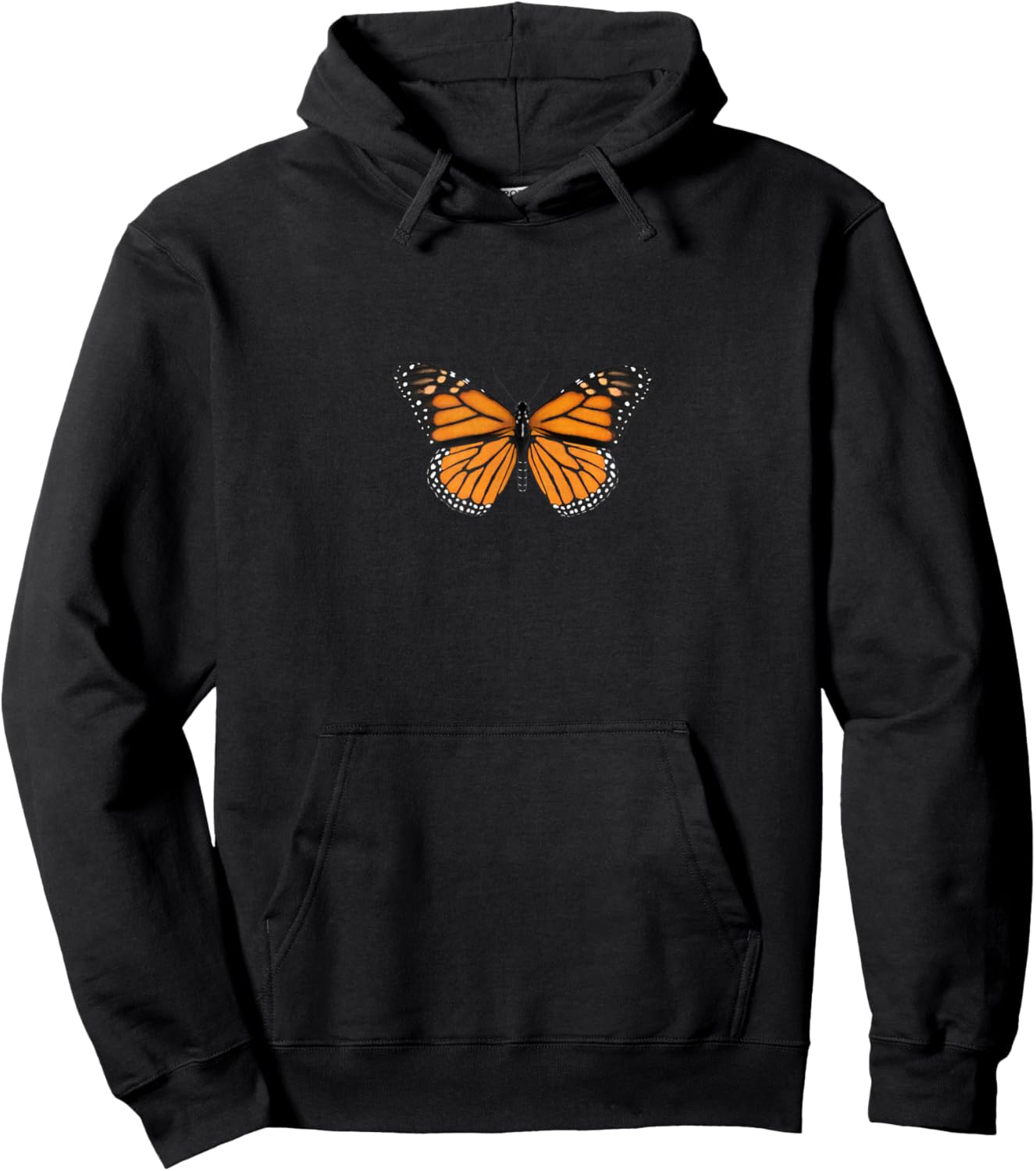 Monarch Butterfly Hoodie - Hoodie | Black