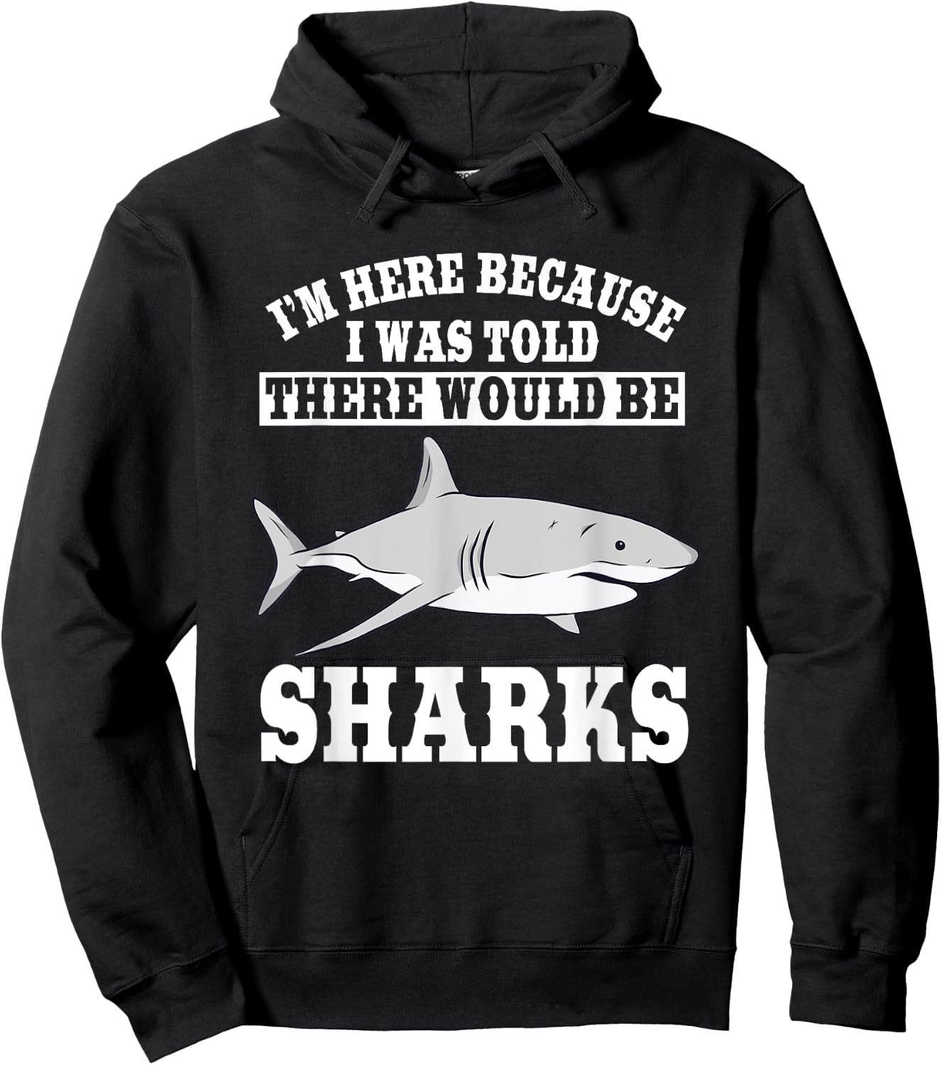 Great White Shark Largest Predator Fish Biologists Zoologist Hoodie - Hoodie | Black