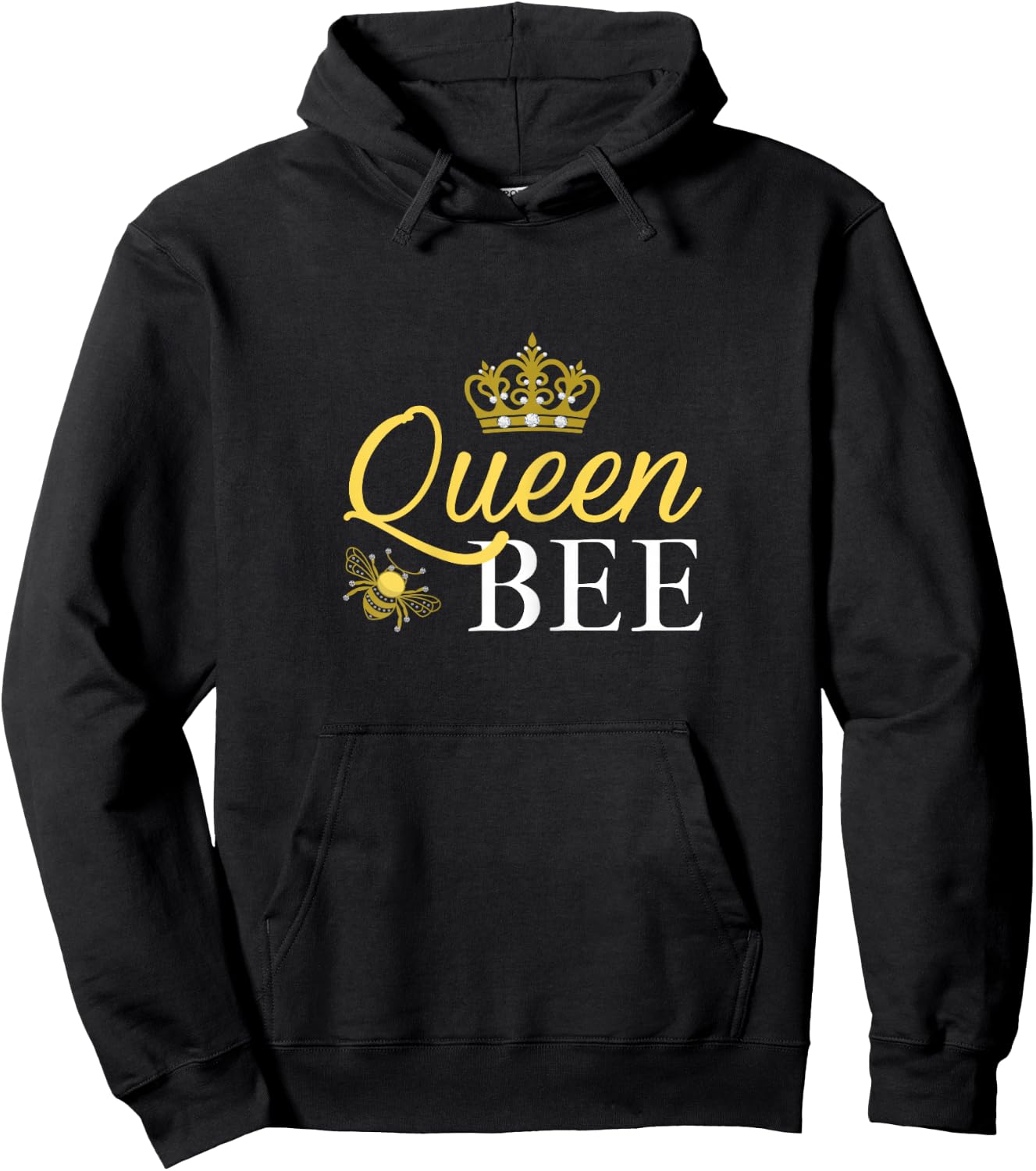 Queen Bee Graphic Beekeeper Hive Beekeping Honey Bee Lover Hoodie - Hoodie | Black