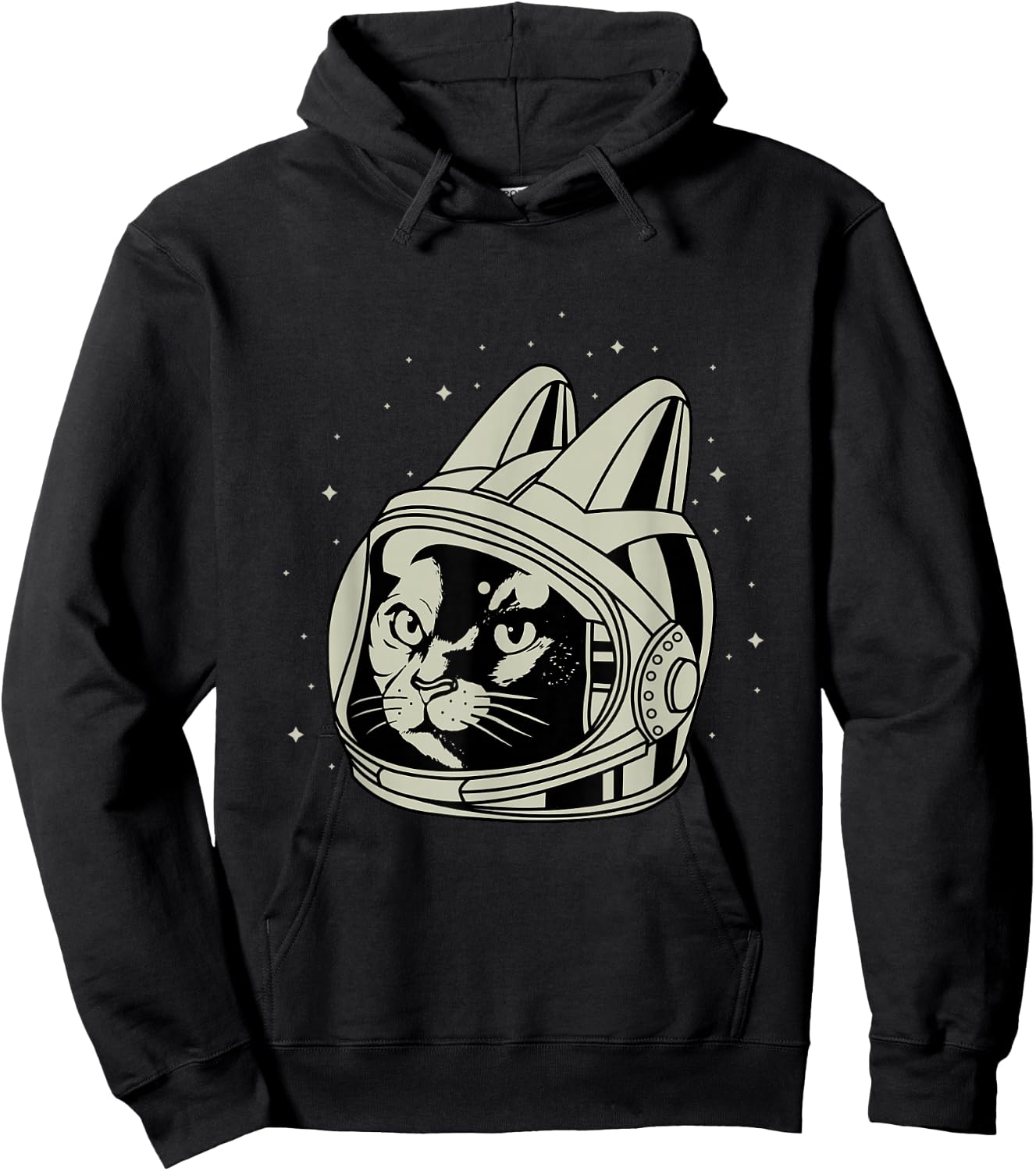 Astronaut Cat - Cat Lovers Hoodie - Hoodie | Black