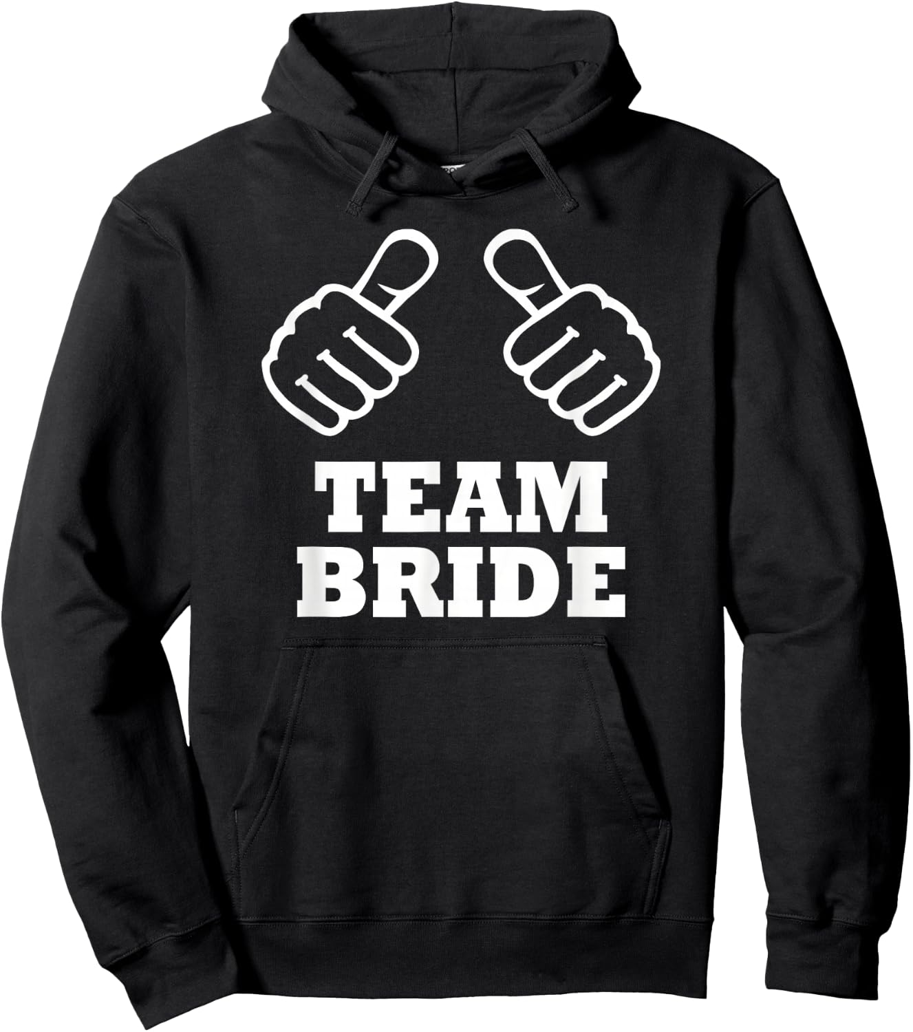 Team bride Hoodie - Hoodie | Black