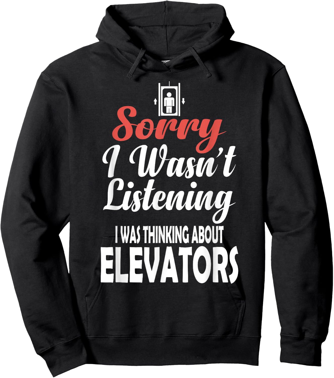 Elevator Technician Gifts Elevator Mechanic Shirt Elevator Hoodie - Hoodie | Black