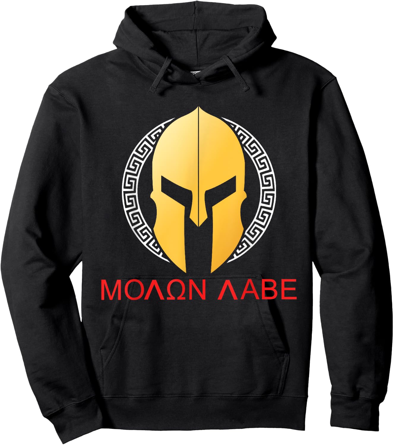 Sparta Warrior Honor Fitness Gym Spartan Greek Gladiator Hoodie - Hoodie | Black
