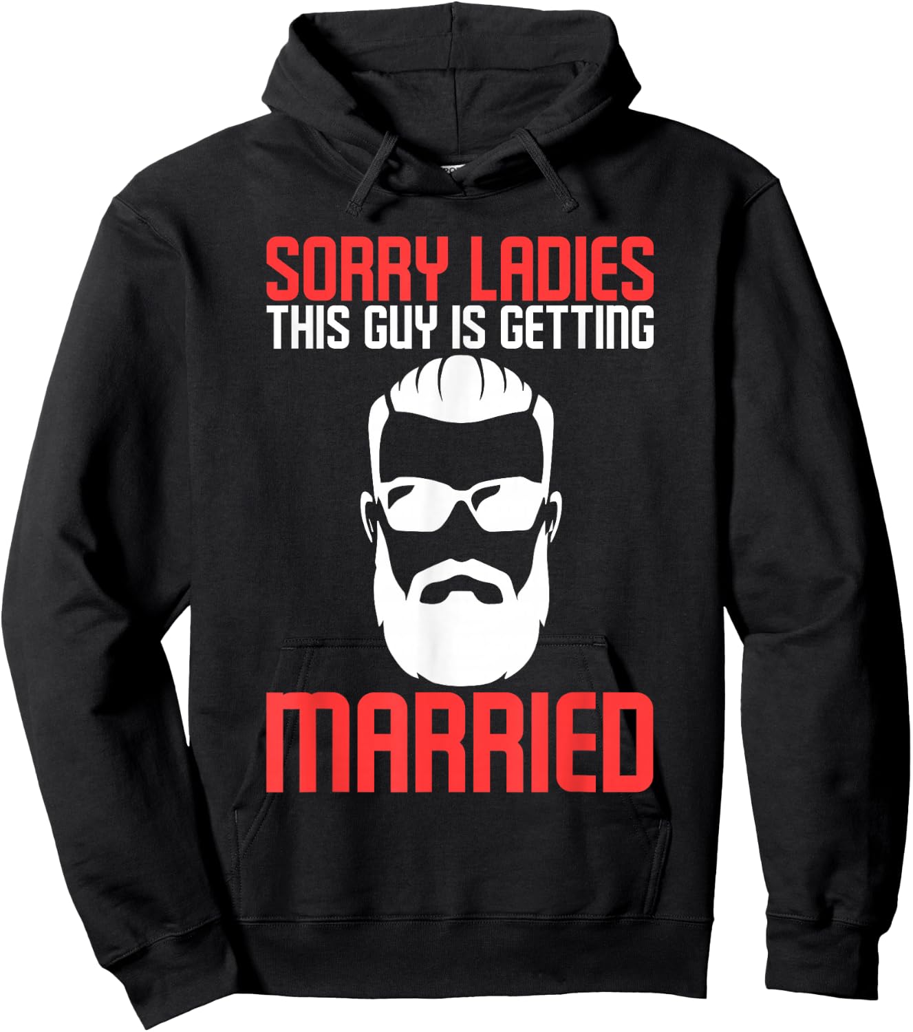 This Guy Is Getting Married Funny Bachelor Party Hoodie - Hoodie | Black